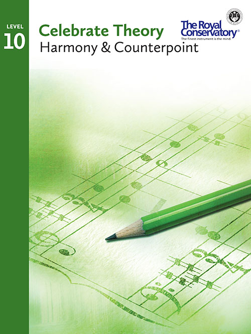 Celebrate Theory 10: Harmony & Counterpoint Cover - RCM Theory 2016